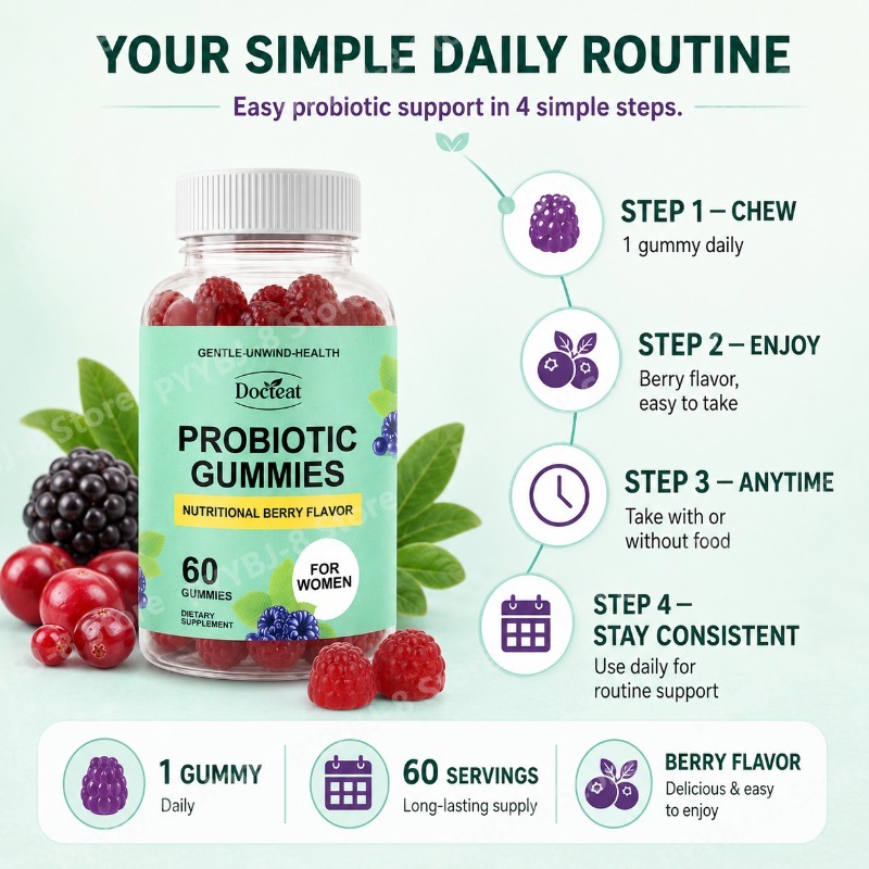Gomas Probióticas para Mulhere - Probiotics Women Health avaliação e preço