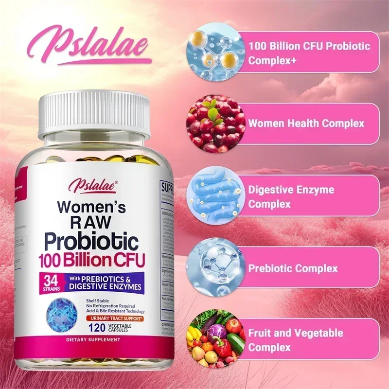 Probióticos crus para mulheres - Probiotics Women Health avaliação e preço