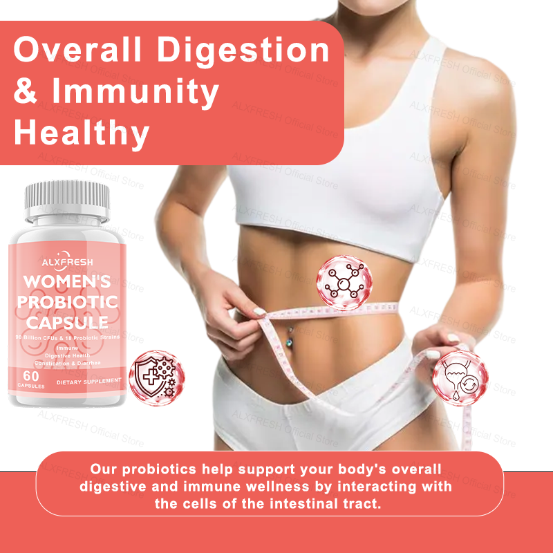 Cápsulas probióticas melhoram  - Probiotics Women Health avaliação e preço