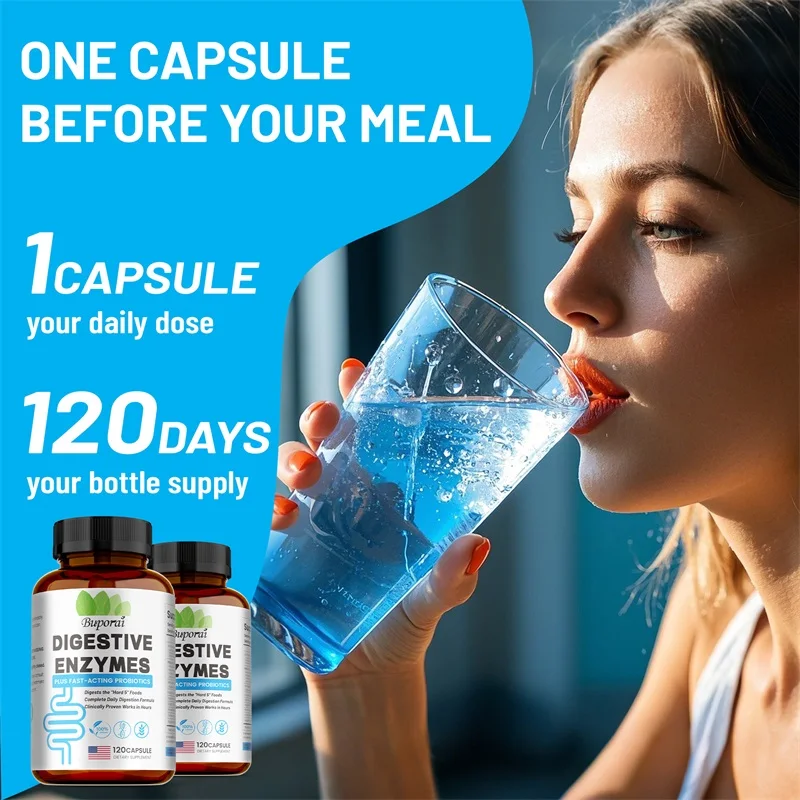 Suplemento de enzimas digestiv - Probiotics Women Health avaliação e preço
